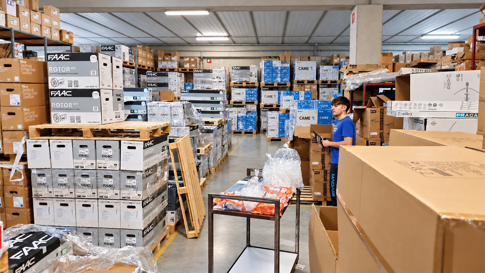 Reparto lavorazione cavi